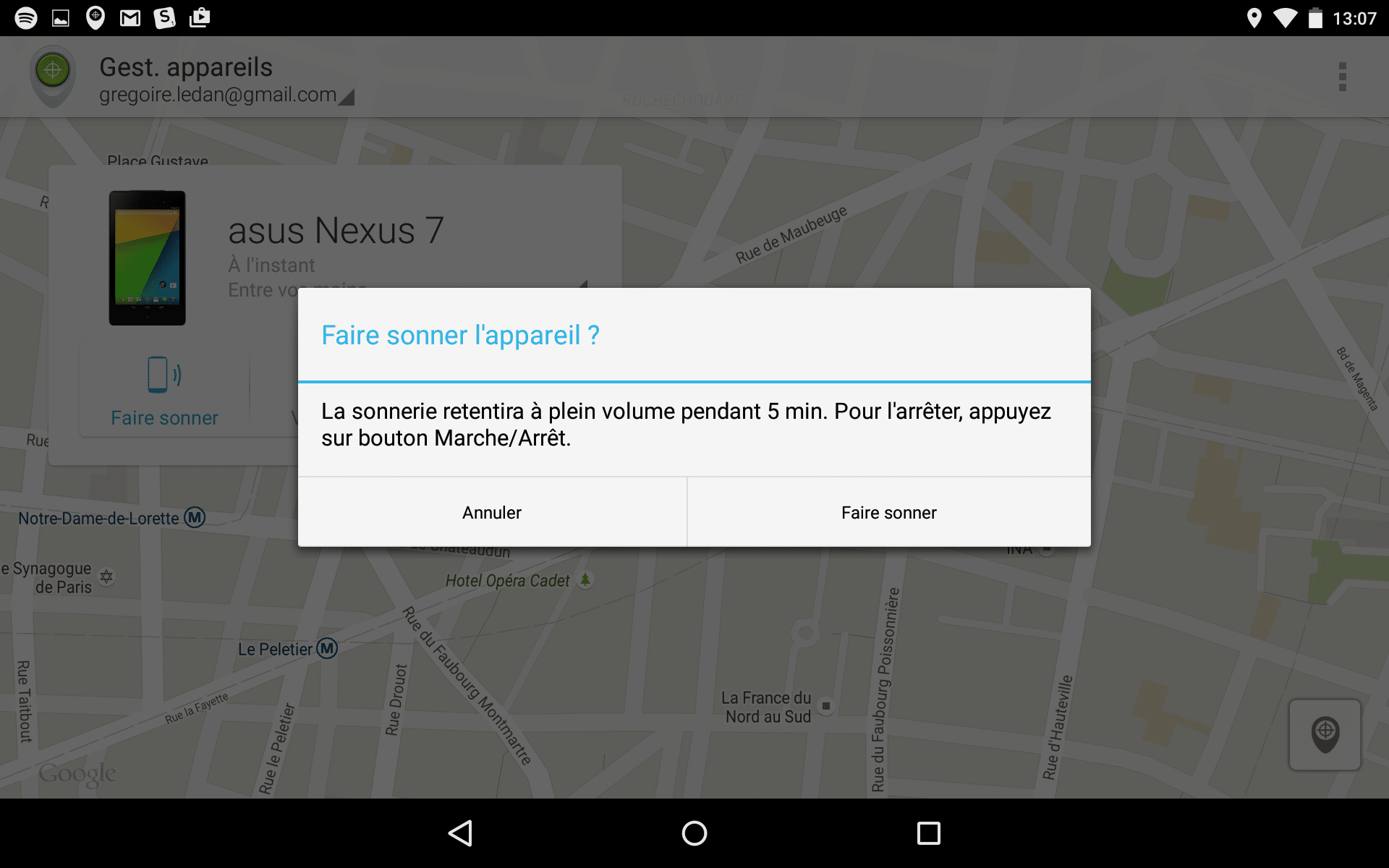 Sonner Android Device Manager