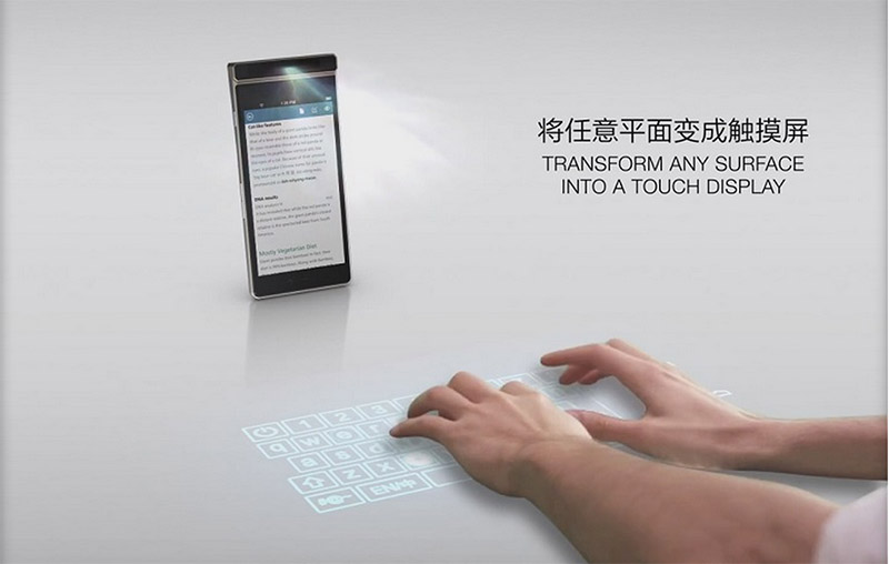 Lenovo Smart Cast : un smartphone du futur qui projette un second écran