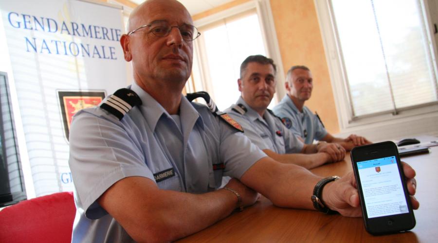 smartphones tablettes gendarmes