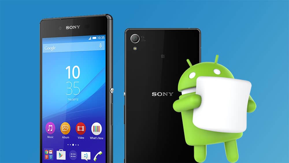 Sony Z2 Marshmallow Sony Z2 Marshmallow