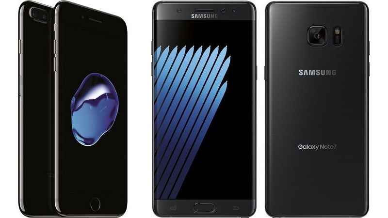  comparative iphone 7 more galaxy note 7 