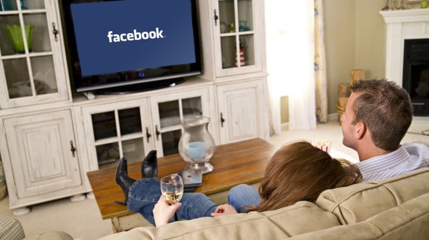 Résultat de recherche d'images pour "Facebook va maintenant envahir vos TV"