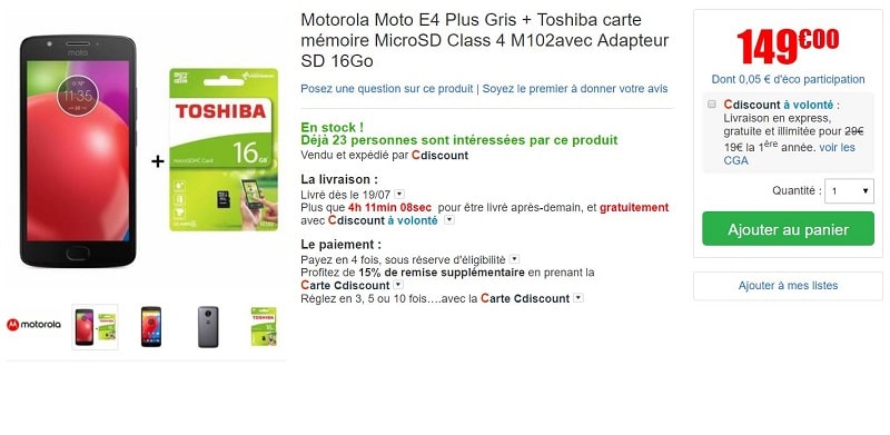 Coupon cdiscount livraison