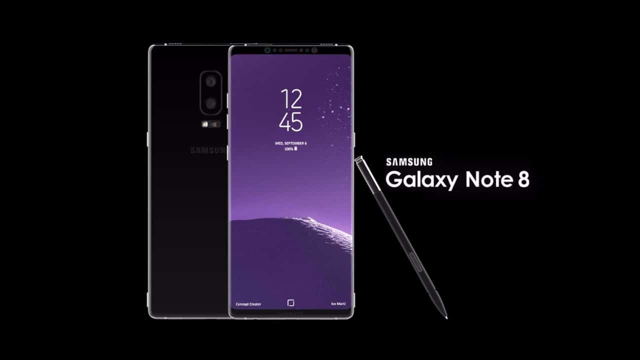 galaxy note 8 plus specs