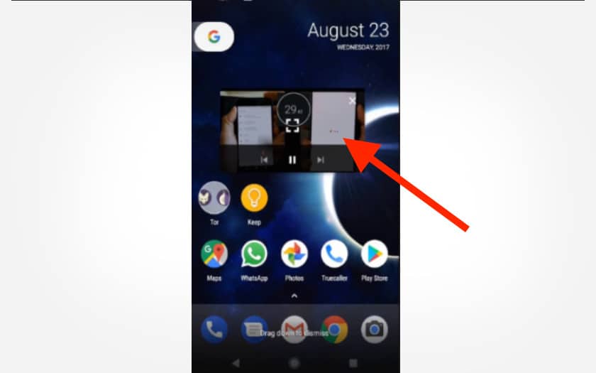 android p pip