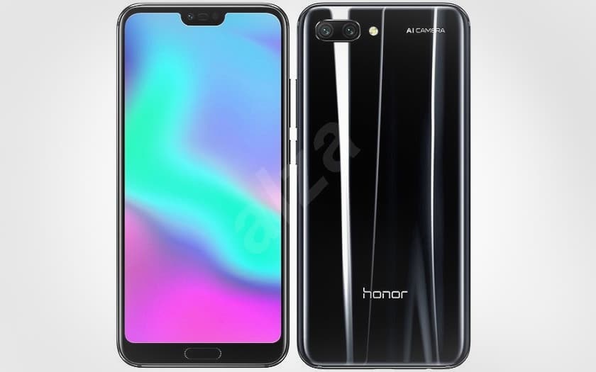   honor 10 black 