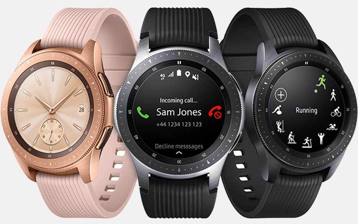 Samsung Galaxy Watch Версии
