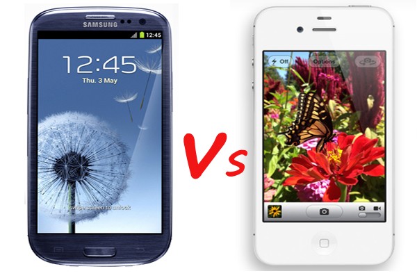Galaxy S3 vs iPhone 4S