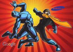 google vs samsung la guerre pour android commence