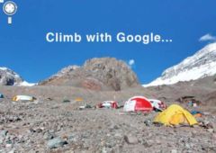 google maps sommet everest kilimandjaro
