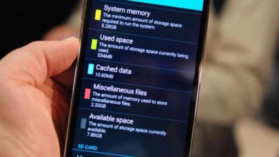 La mémoire interne du Galaxy S4 16Go pourrait être un peu insuffisante