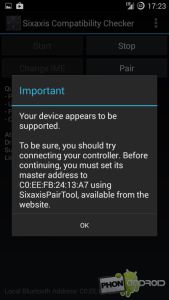 sixaxis pair tool application was unable to start