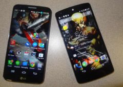 nexus 5 vs lg g2 comparatif ecrans caracteristiques techniques