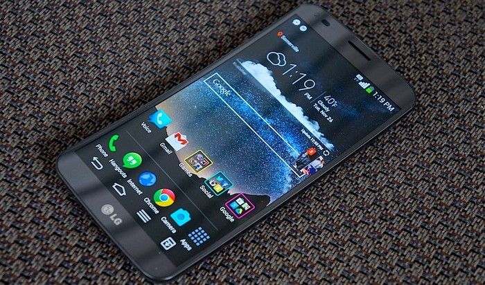 LG G Flex orange