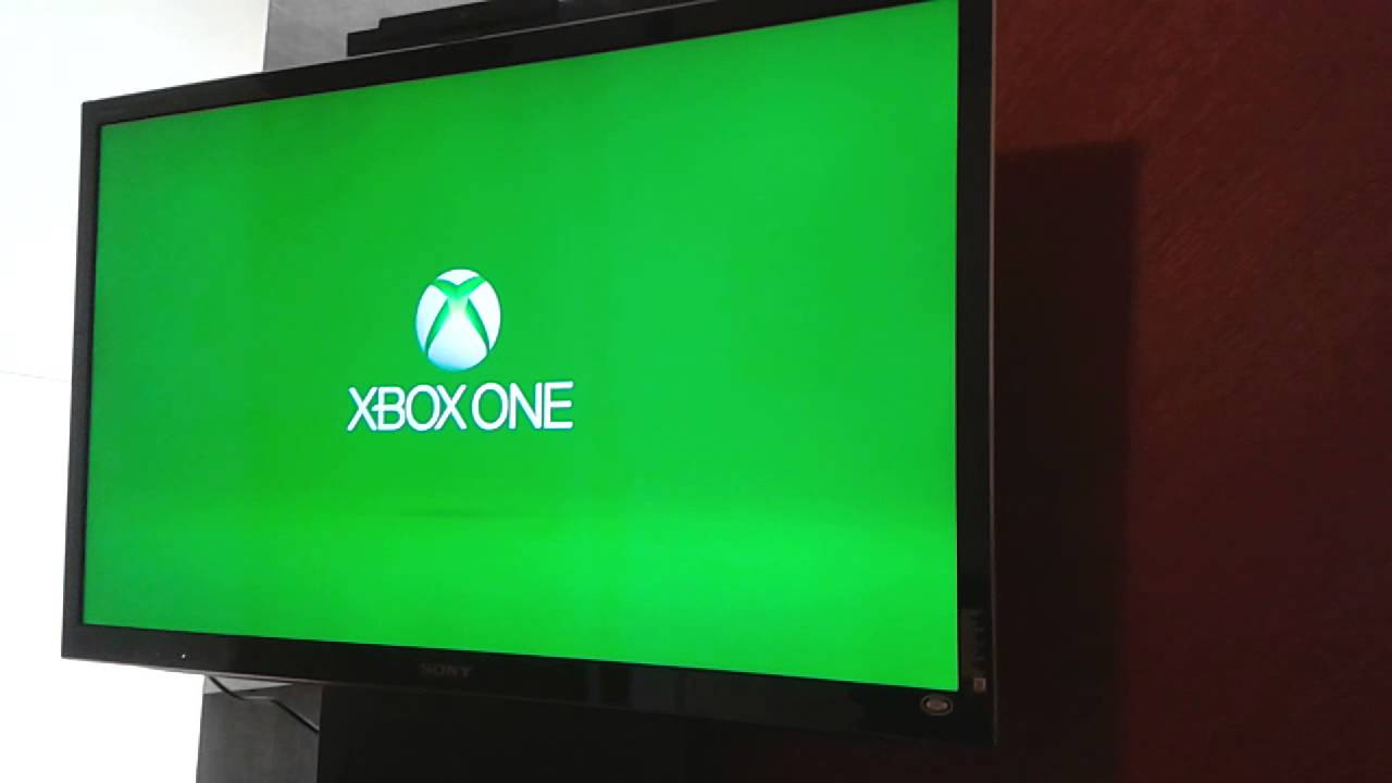 green screen of death xbox one