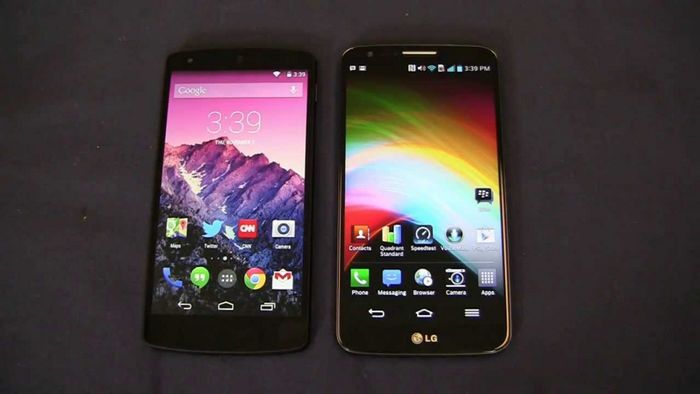 nexus 5 lg g2 knock