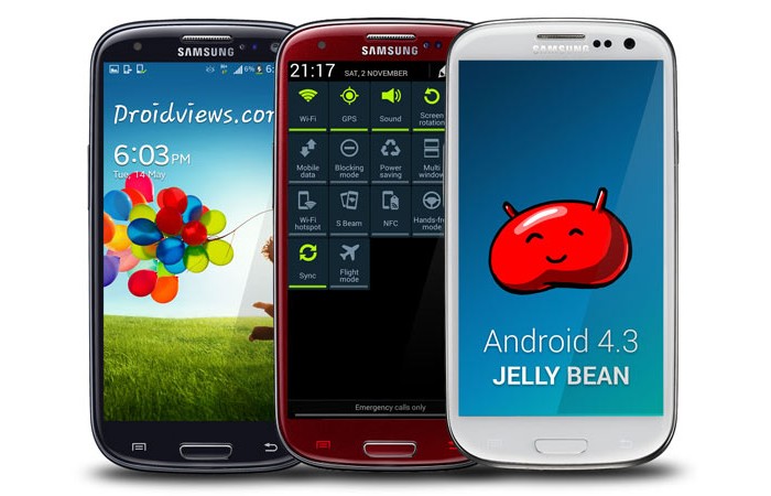 galaxy s3 android 4.3