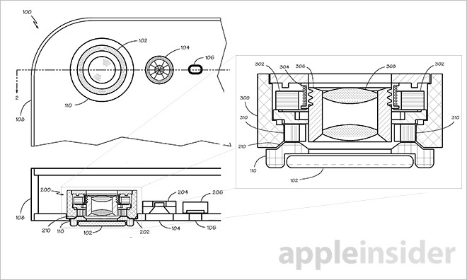 apple brevet camera