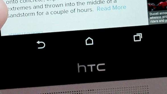 htc m8 boutons tactiles