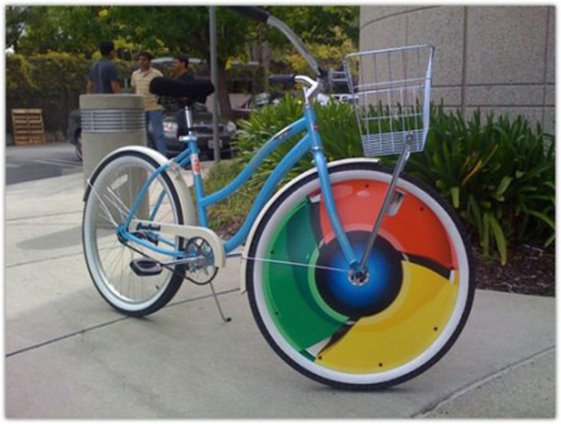 google maps cyclistes