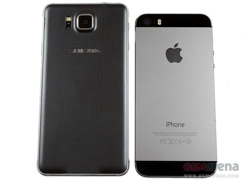 galaxy alpha vs iphone 5S