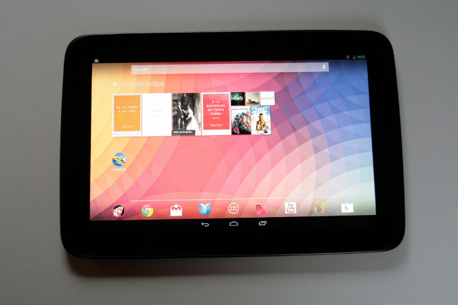 tablette google nexus 10