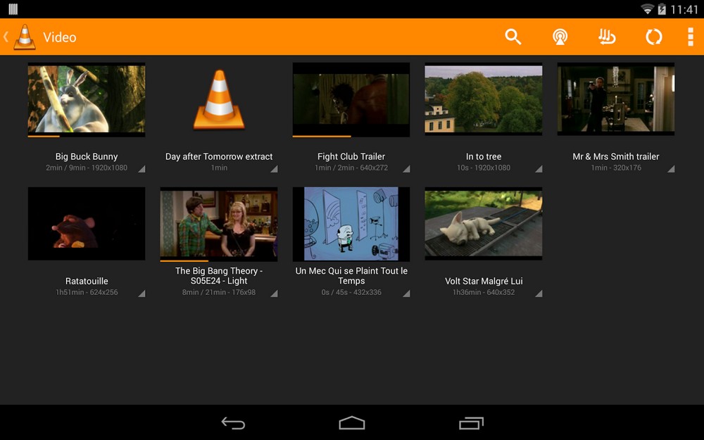 vlc pour android