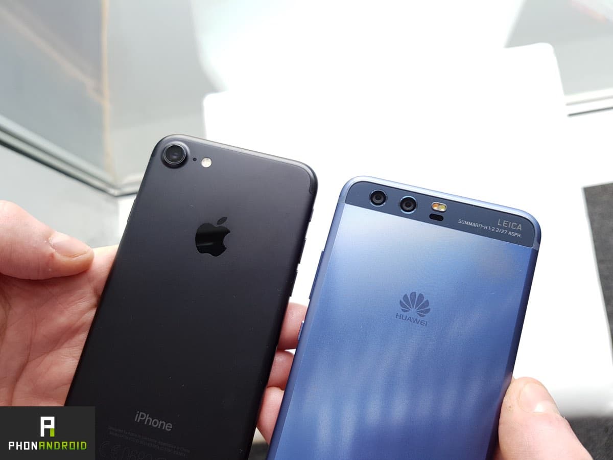 Huawei P10 VS iPhone 7