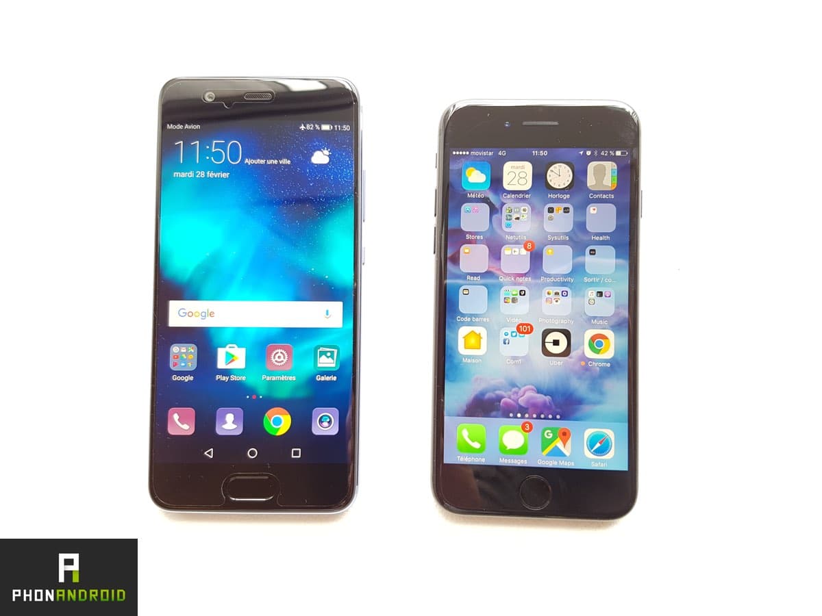 Huawei P10 VS iPhone 7