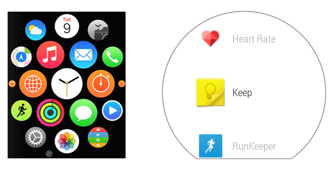 Apple Watch vs Android Wear 