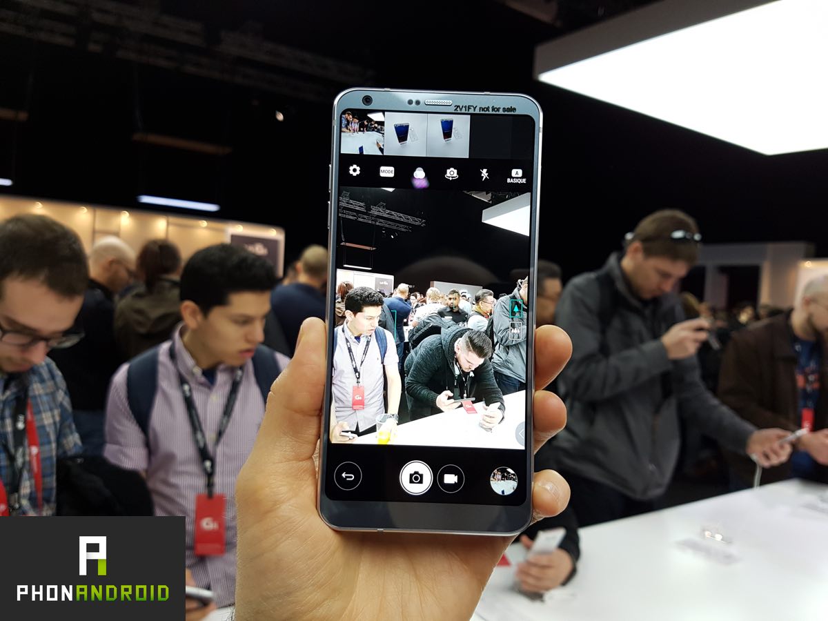 LG G6 application photo