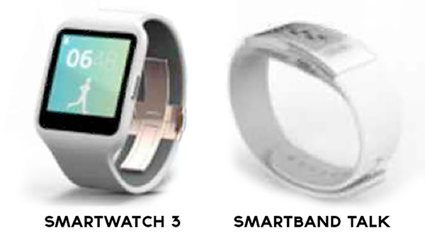 sony smartwatch 3 smartband talk