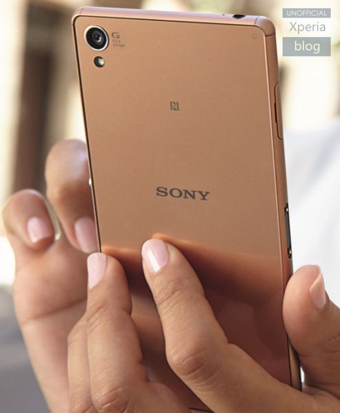 Sony Xperia Z3 cuivre
