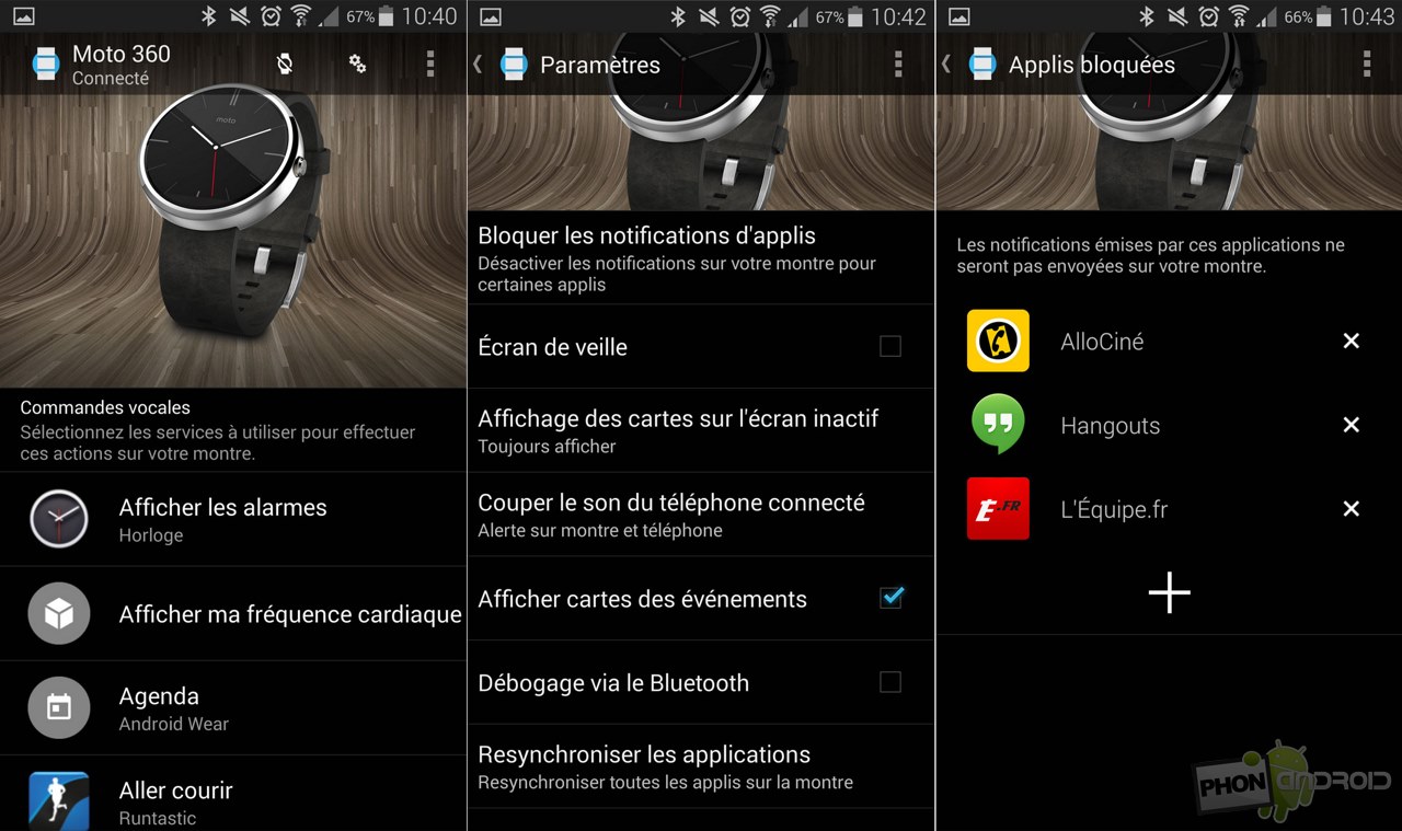 Motorola Moto 360 test de la montre connectée selon Motorola
