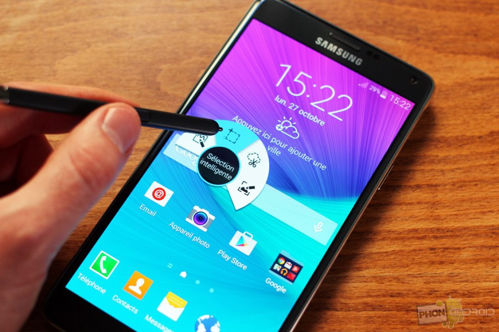 galaxy note 4 test