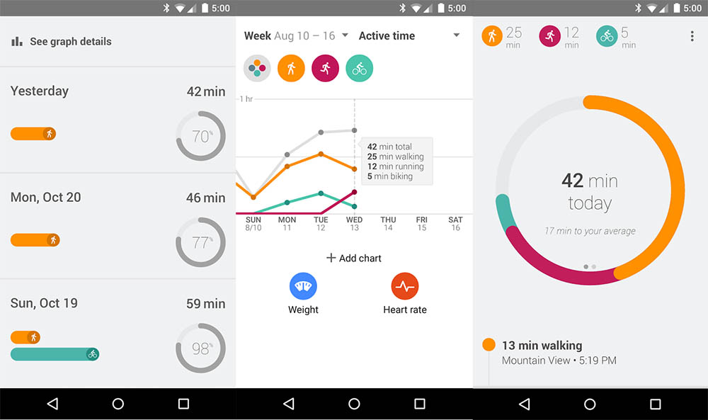 google fit play store