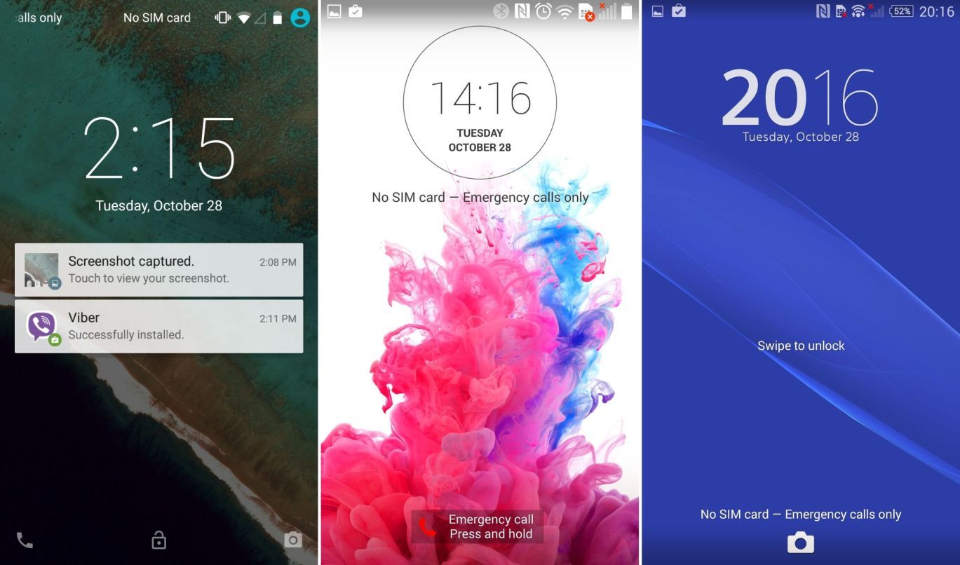 Android Lollipop vs TouchWiz vs HTC Sense vs LG vs Sony Xperia