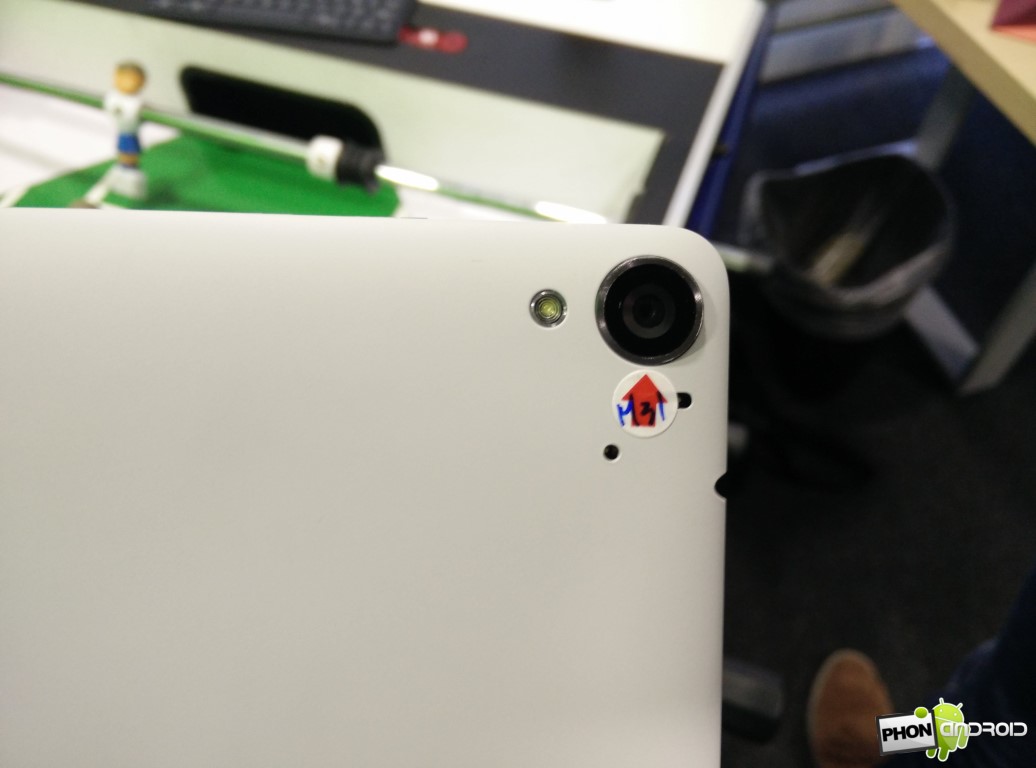 Nexus 9 détail capteur photo