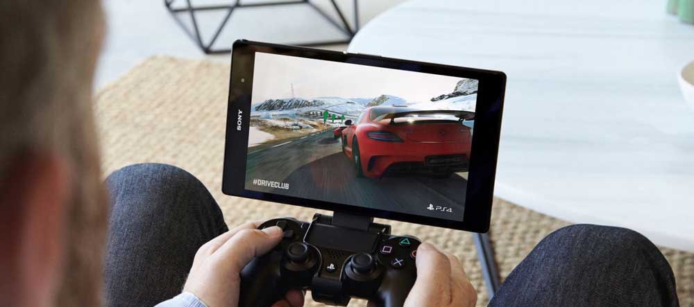 sony xperia z3 tablet compact remote play