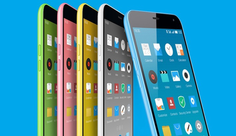 meizu m1 note iphone 5C plus grand