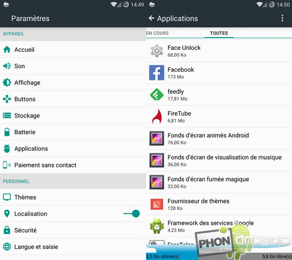 étape 1 comment filtrer les notifications