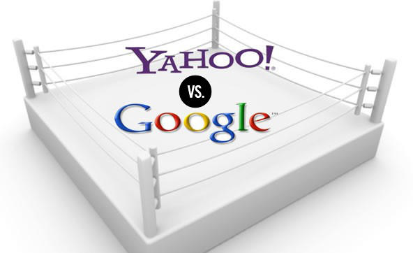 google vs yahoo une