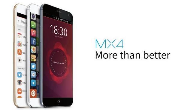 Meizu MX4 Ubuntu mwc une