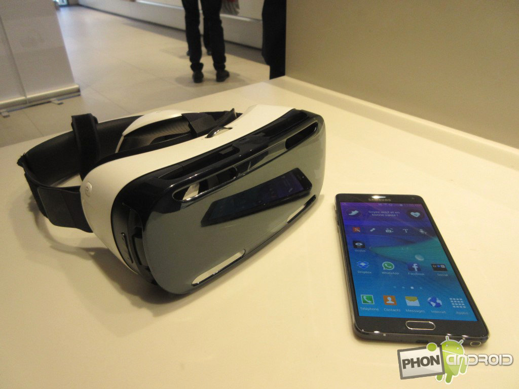 Samsung Gear VR, avec le Galaxy Note 4