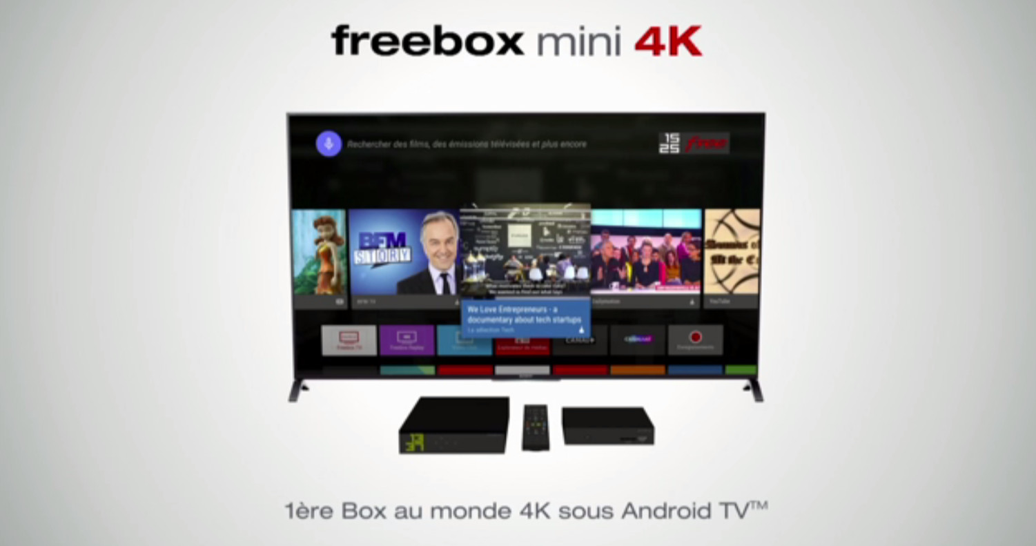 Freebox Mini 4K, la première box au monde