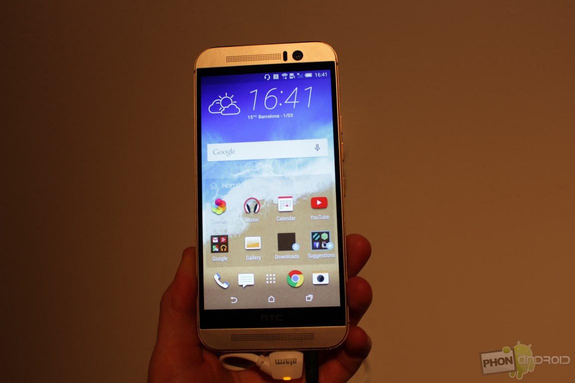 HTC One M9 avec des selfies UltraPixel