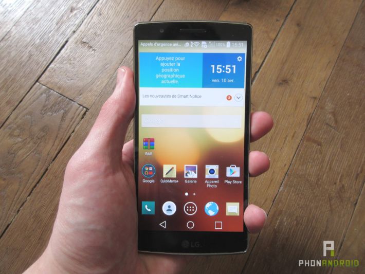 LG G Flex 2, le test