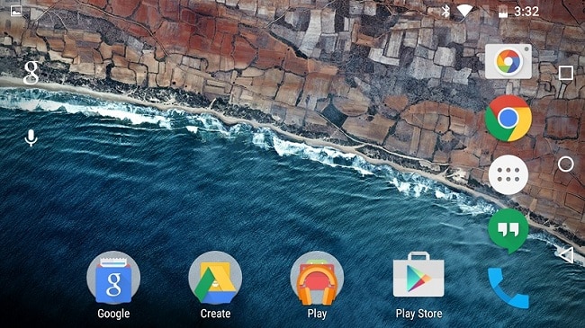 Android Marshmallow 6.0 interface
