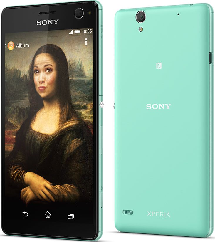 Sony Xperia C4 bleu