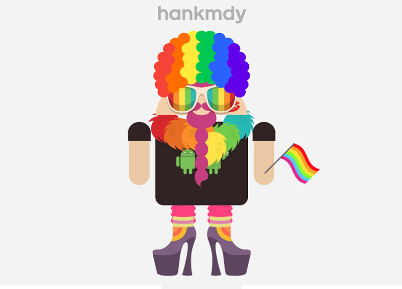 androidify gay pride